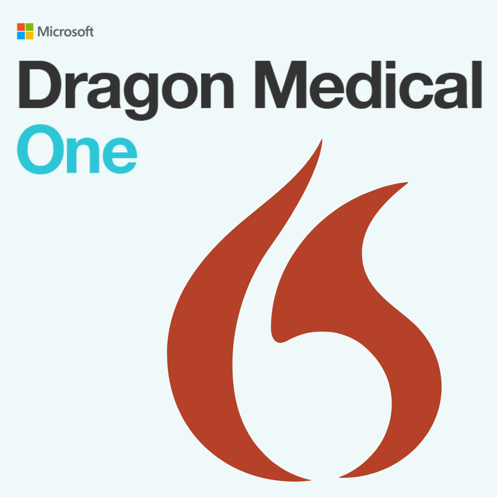 Doctor using Dragon Medical One medical speech recognition