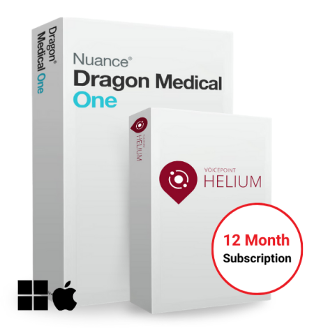 Dragon Medical One for Mac powered by Voicepoint Helium