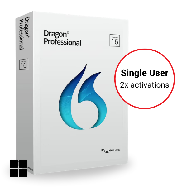 Placeholder for Dragon Professional v16 Stand-alone software box image