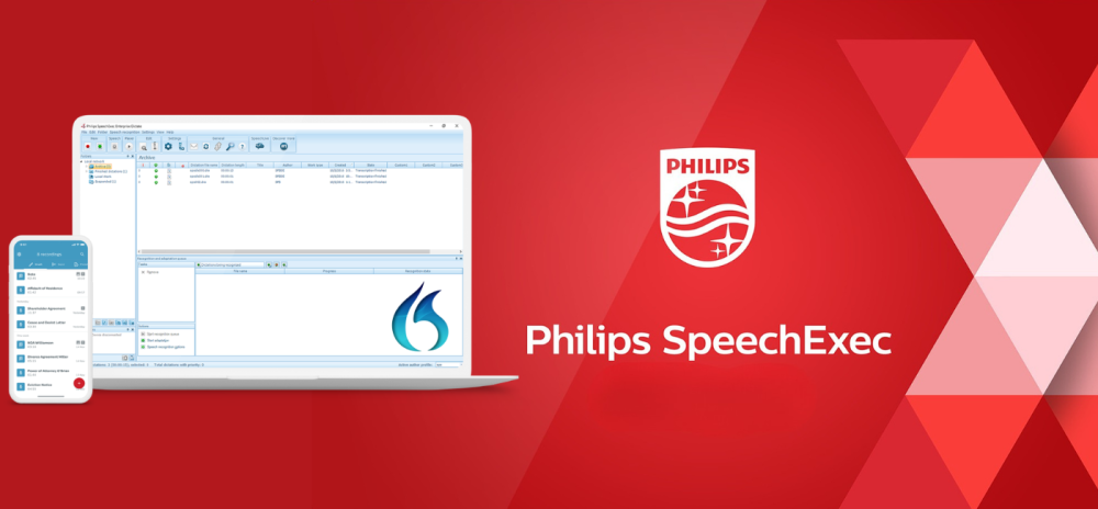 Dragon Professional v16 Speech Recognition integration with Philips SpeechExec for dictation and transcription workflow