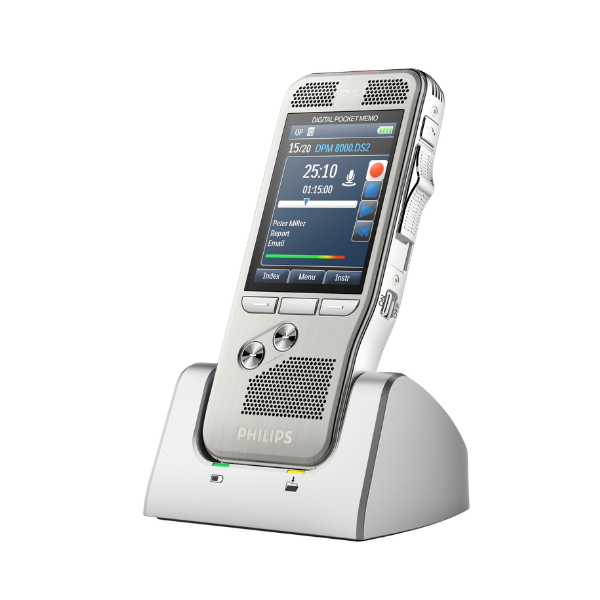 Philips PocketMemo professional digital voice recorder for SpeechExec