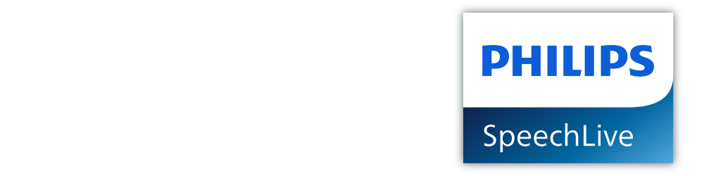 Placeholder for Philips SpeechLive logo