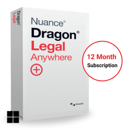 Dragon Legal Anywhere + | 12-Months