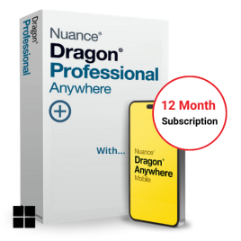 Buy Dragon Professional Anywhere + Speech Recognition Australia with Dragon Anywhere Mobile App