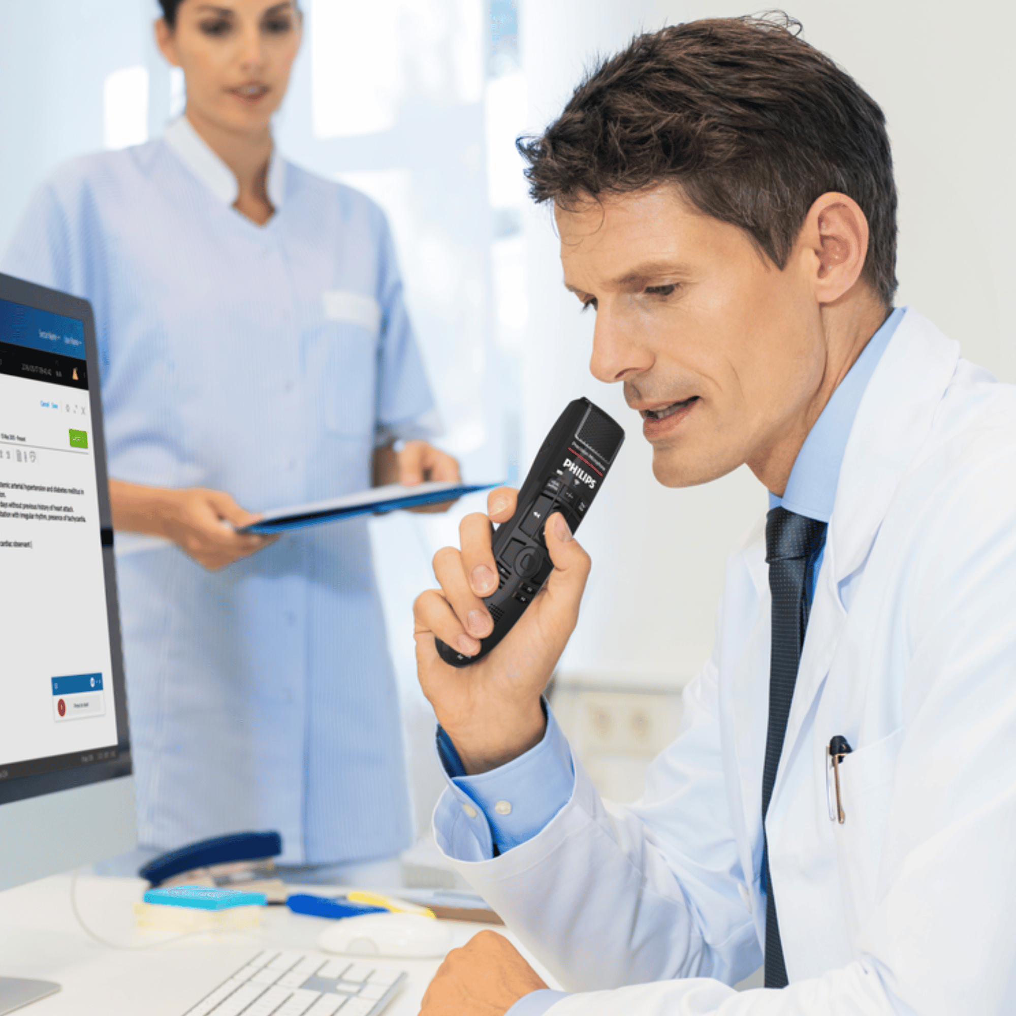 Philips SpeechMike and SpeechMike Ambient dictation microphones for SpeechLive