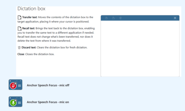 Dragon Medical One Dictation Box