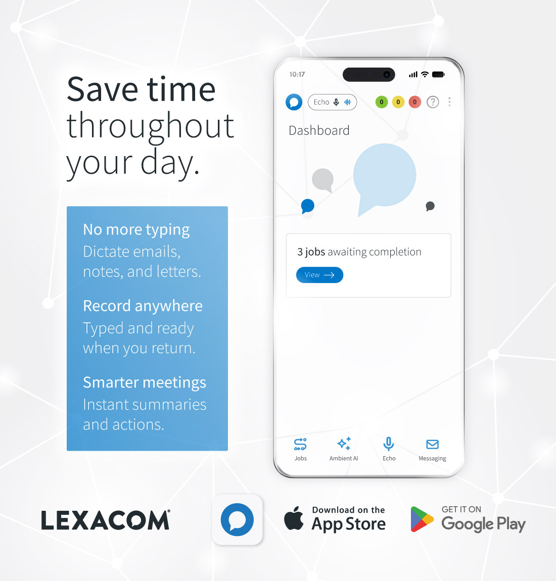 Lexacom Human-in-the-Loop workflow for clinical documentation review