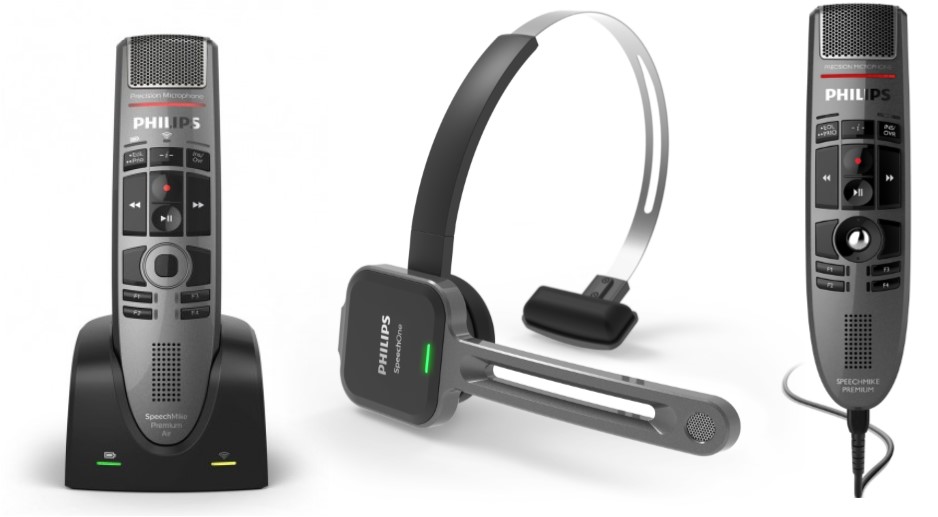 SpeechMike Dictation Microphone : Philips SpeechOne Headset Microphone : Olympus RecMic Dictation Microphones
