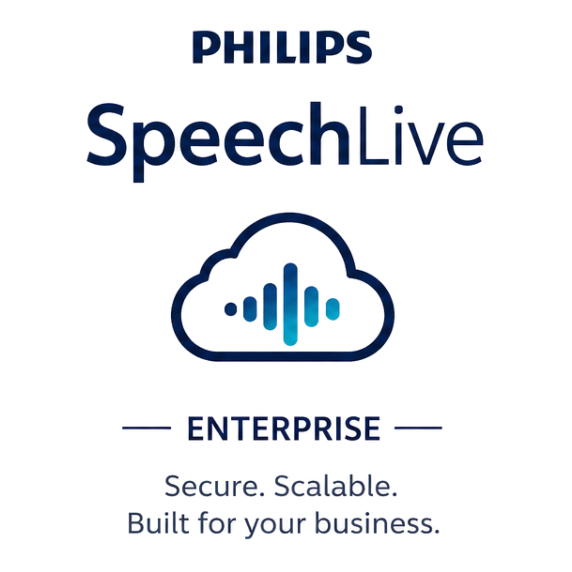 SpeechLive Enterprise plan for larger organisations needing reporting integrations and enterprise administration