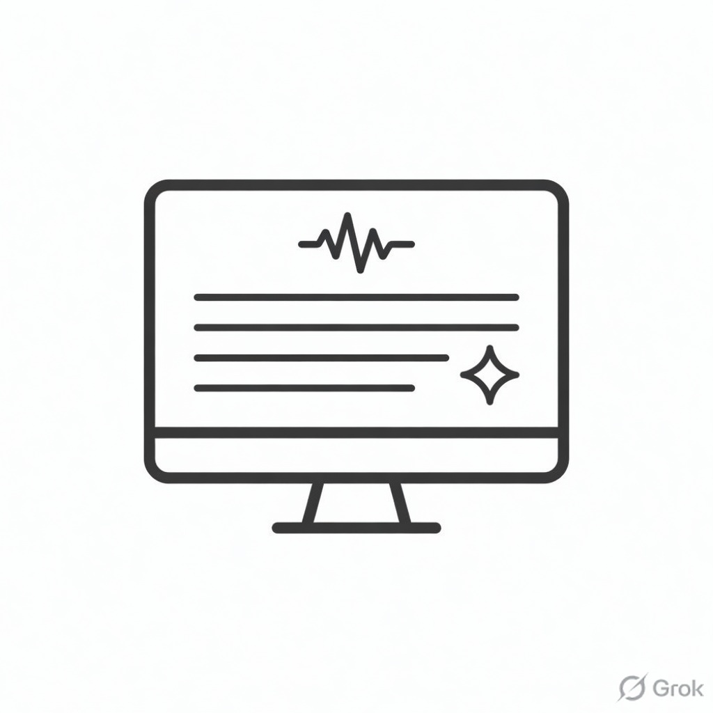 Process dictation audio using transcription speech recognition or AI speech-to-text