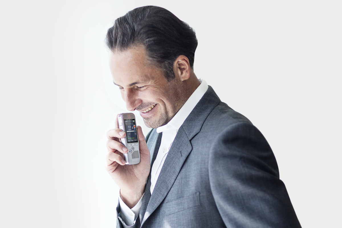 Professional handheld digital dictation recorders for Philips and OM SYSTEM dictation workflows