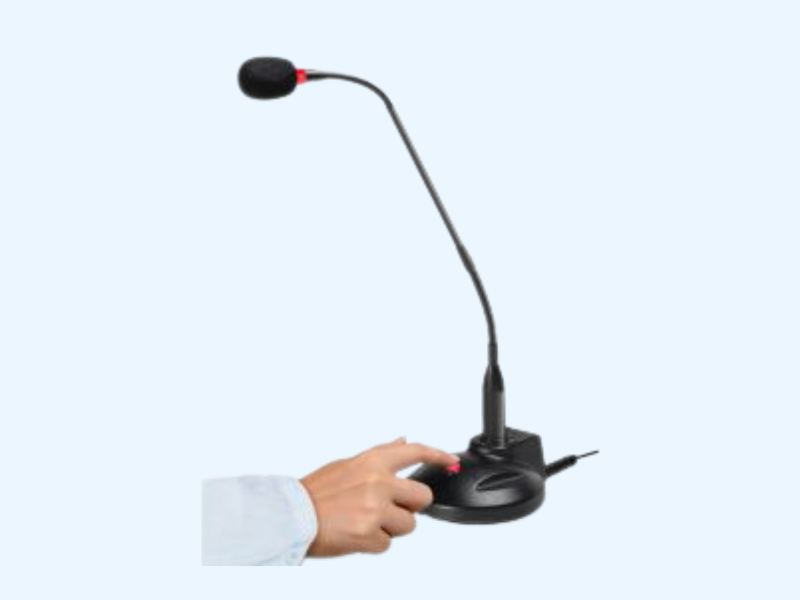 Recording microphones for digital recorders, meetings, interviews and telephone recording