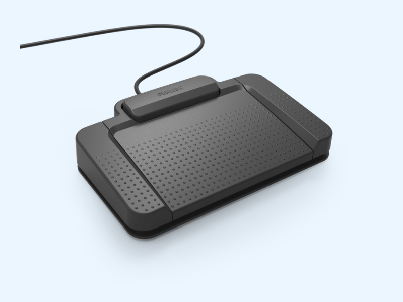 USB transcription foot controls and foot pedals