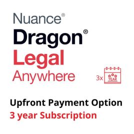 Dragon Legal Anywhere - 3 year Subscription