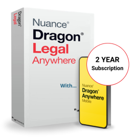 Dragon Legal Anywhere - 2 year Subscription