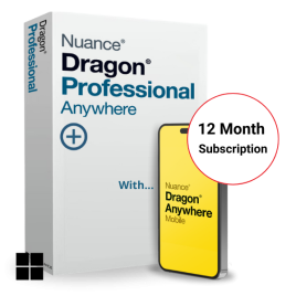Buy Dragon Professional Anywhere + Speech Recognition Australia with Dragon Anywhere Mobile App