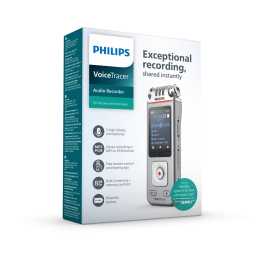 Philips DVT-4115 VoiceTracer Lecture & Interview Recorder