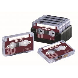 Philips LFH0005 Mini Cassette Tapes : Box 10