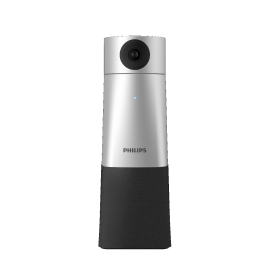 Philips SmartMeeting Audio & 4K Video Conference Portable Speakerphone compatible with Teams, Zoom, GoToMeeting & Google Meet