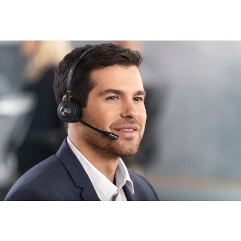 Jabra Engage 65 Stereo Telephone PC Headset Wireless Telephone Headset Wireless PC Headset Wireless Computer Headset