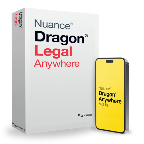 Dragon Legal Anywhere Software Box