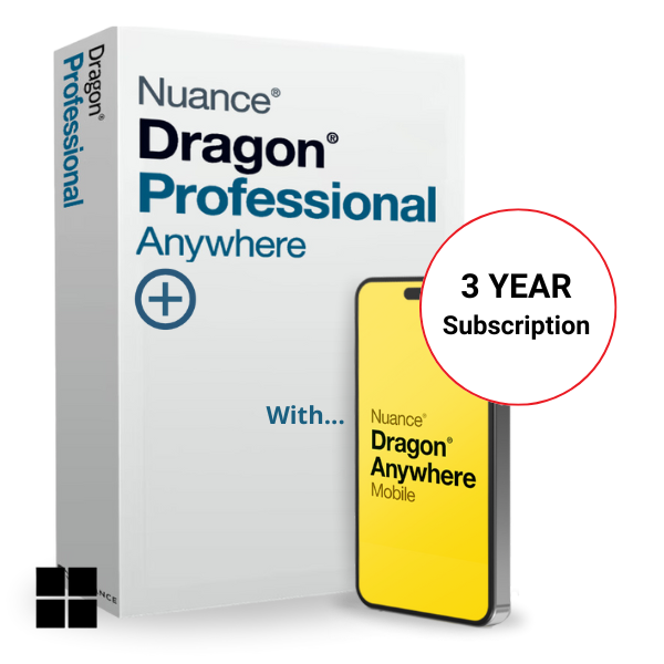 Dragon Professional Anywhere 3 Year License