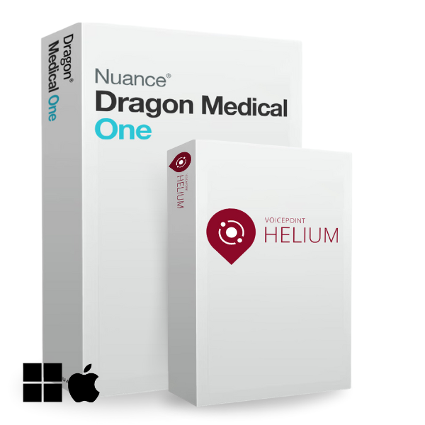 Dragon Medical One with Helium = Dragon Medical for Mac and Windows