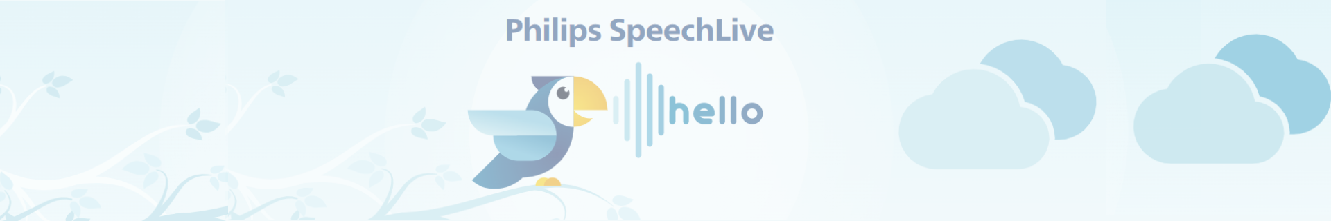 SpeechLive Banner