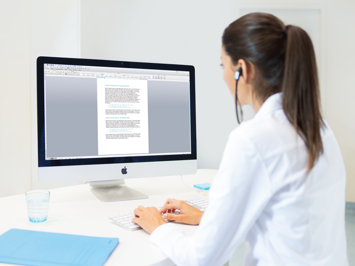 QA and export transcript